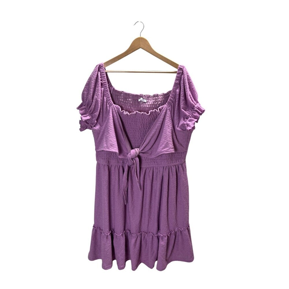 White Birch Top or Dress Women's Size 3X Pink Short Sleeve
